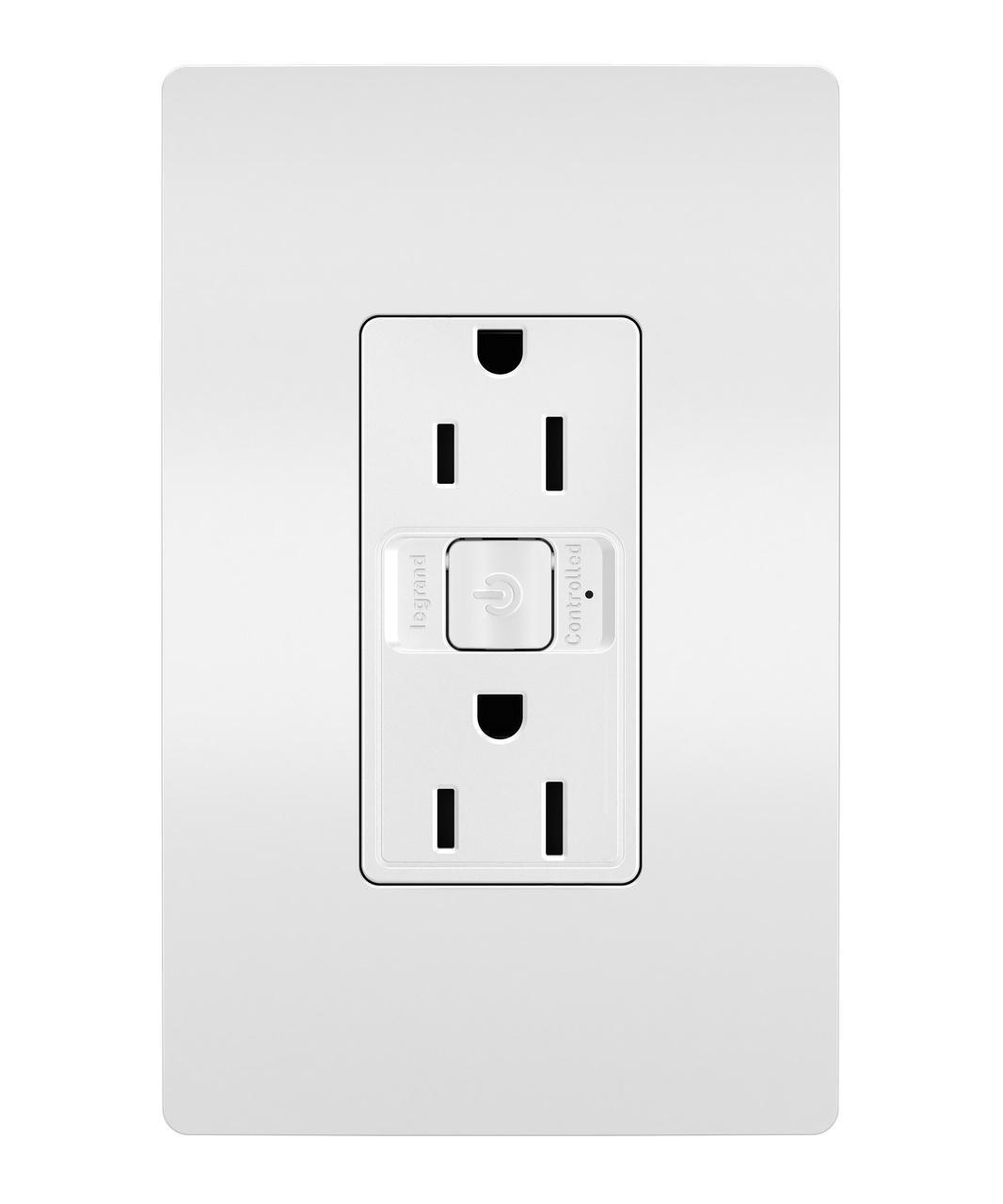 Pass & Seymour® WNRR15WH Straight Blade Receptacles