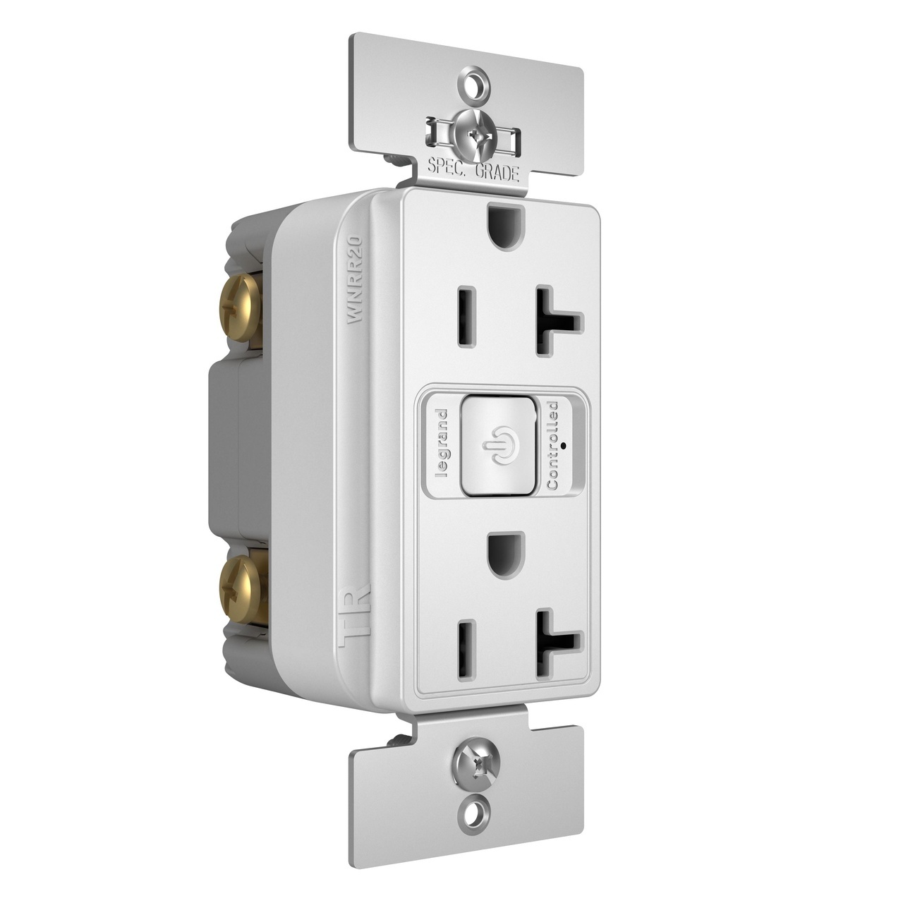 Pass & Seymour® WNRR20WH Straight Blade Receptacles