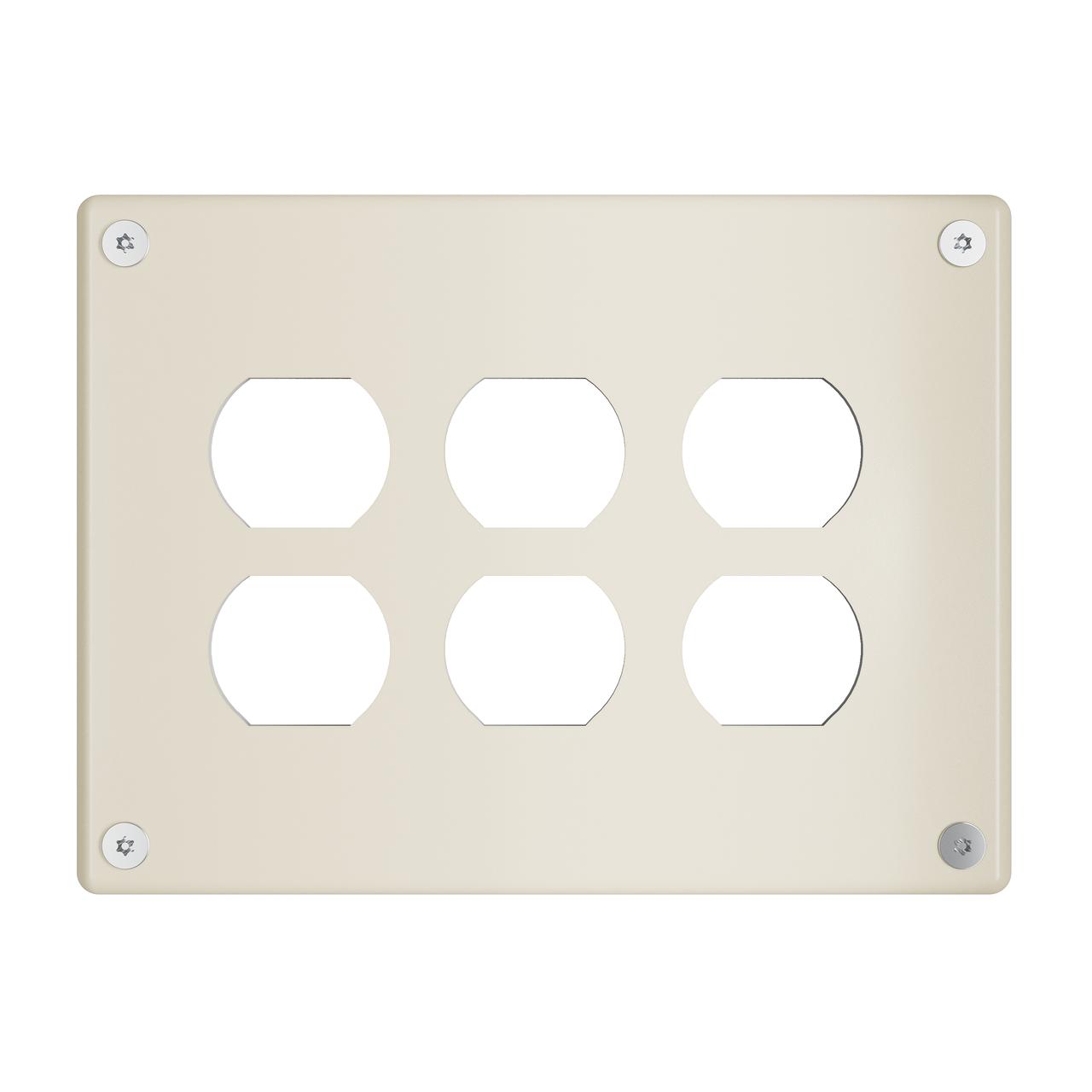 Pass & Seymour® WSP33D2IVYPS Receptacle Wallplates