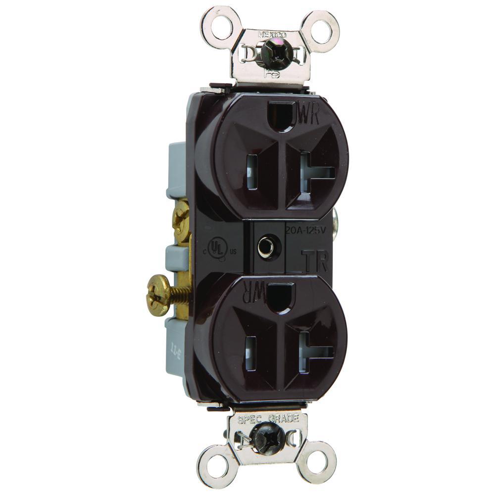Pass & Seymour® WR20TR Straight Blade Receptacles