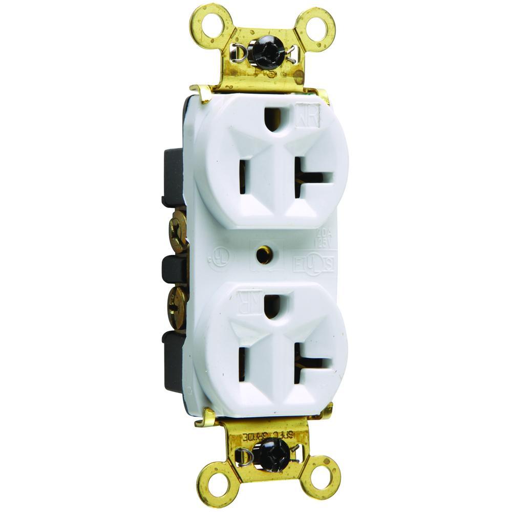 Pass & Seymour® WR5362W Straight Blade Receptacles