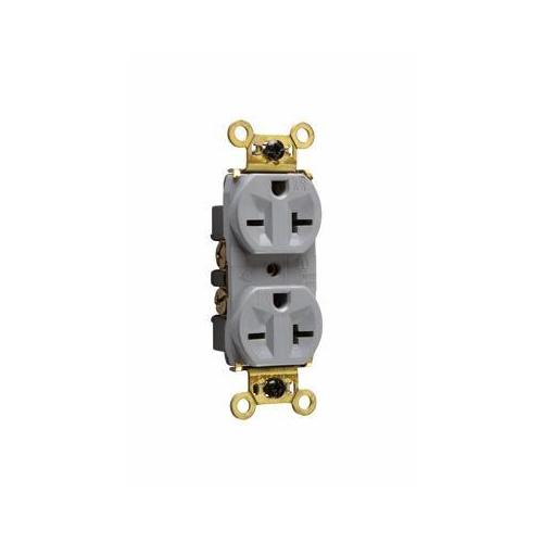 Pass & Seymour® WR5862GRY Straight Blade Receptacles