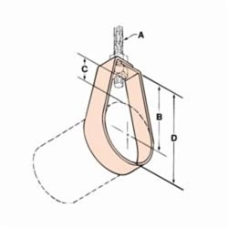 PHD 182 0150CP Band Hangers
