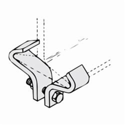 PHD 610 0108PL Rod to Beam Clamps