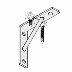 PHD 850 0300PL Hanger Rod Brackets