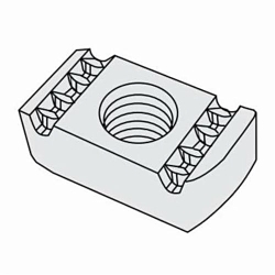 PHD S3009 EG Channel & Strut Nuts