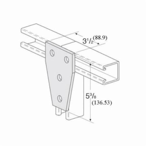 PHD S5075 EG Channel Flat Plate Fittings
