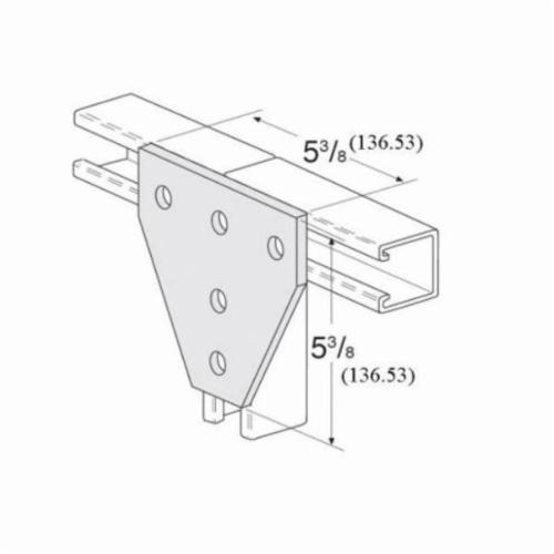 PHD S5080 EG Channel Flat Plate Fittings