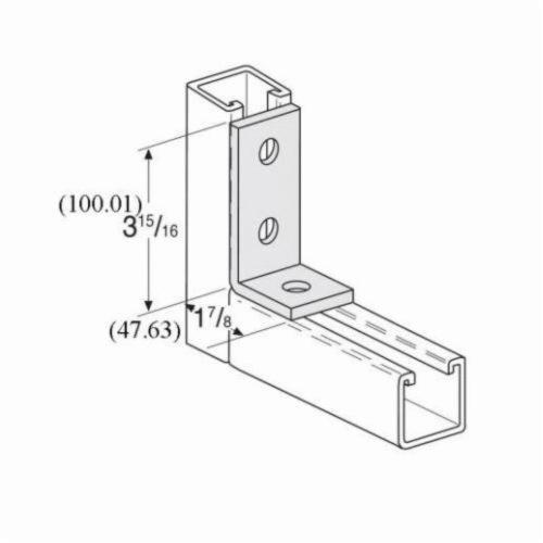 PHD S5122 EG Channel 90-Deg Angle Fittings