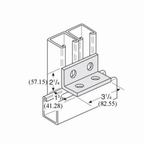 PHD S5135 EG Channel 90-Deg Angle Fittings