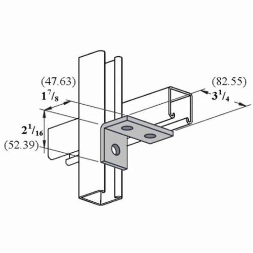 PHD S5140 EG Channel 90-Deg Angle Fittings