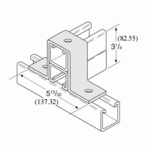PHD S5507 EG Channel U-Shaped Fittings