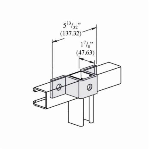 PHD S5513 EG Channel U-Shaped Fittings