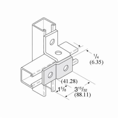 PHD S5556 EG Channel Z-Shaped Fittings