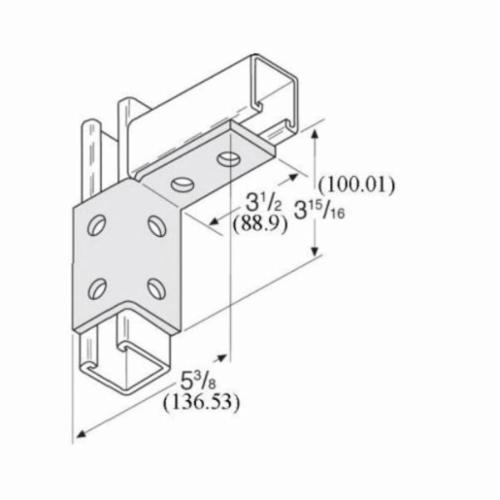 PHD S5615 EG Channel Wing-Shaped Fittings