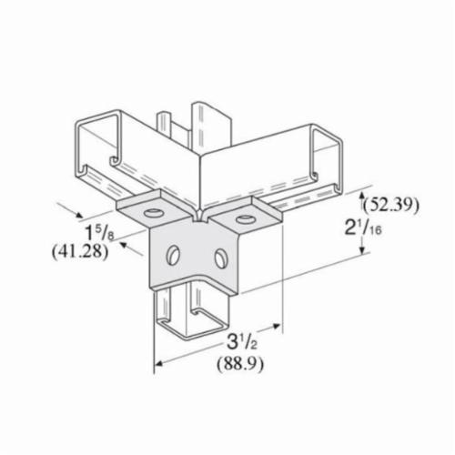 PHD S5620 EG Channel Wing-Shaped Fittings