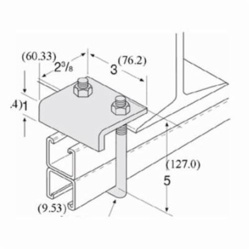 PHD S7075 EG Channel to Beam Clamps