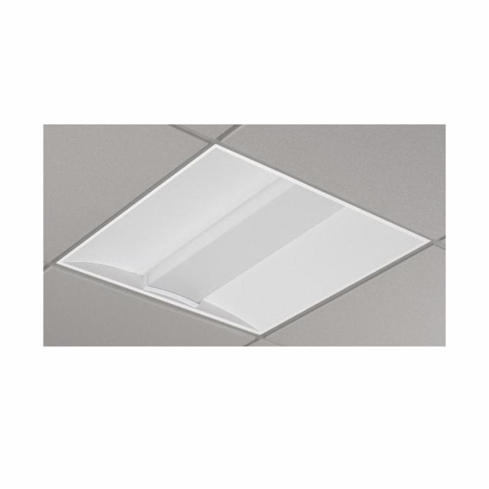 Signify Luminaires P2FGG38B835-2-D-UNV-DIM Center Diffused Troffer, 34 W Fixture, 120 to 277 VAC, Steel Housing