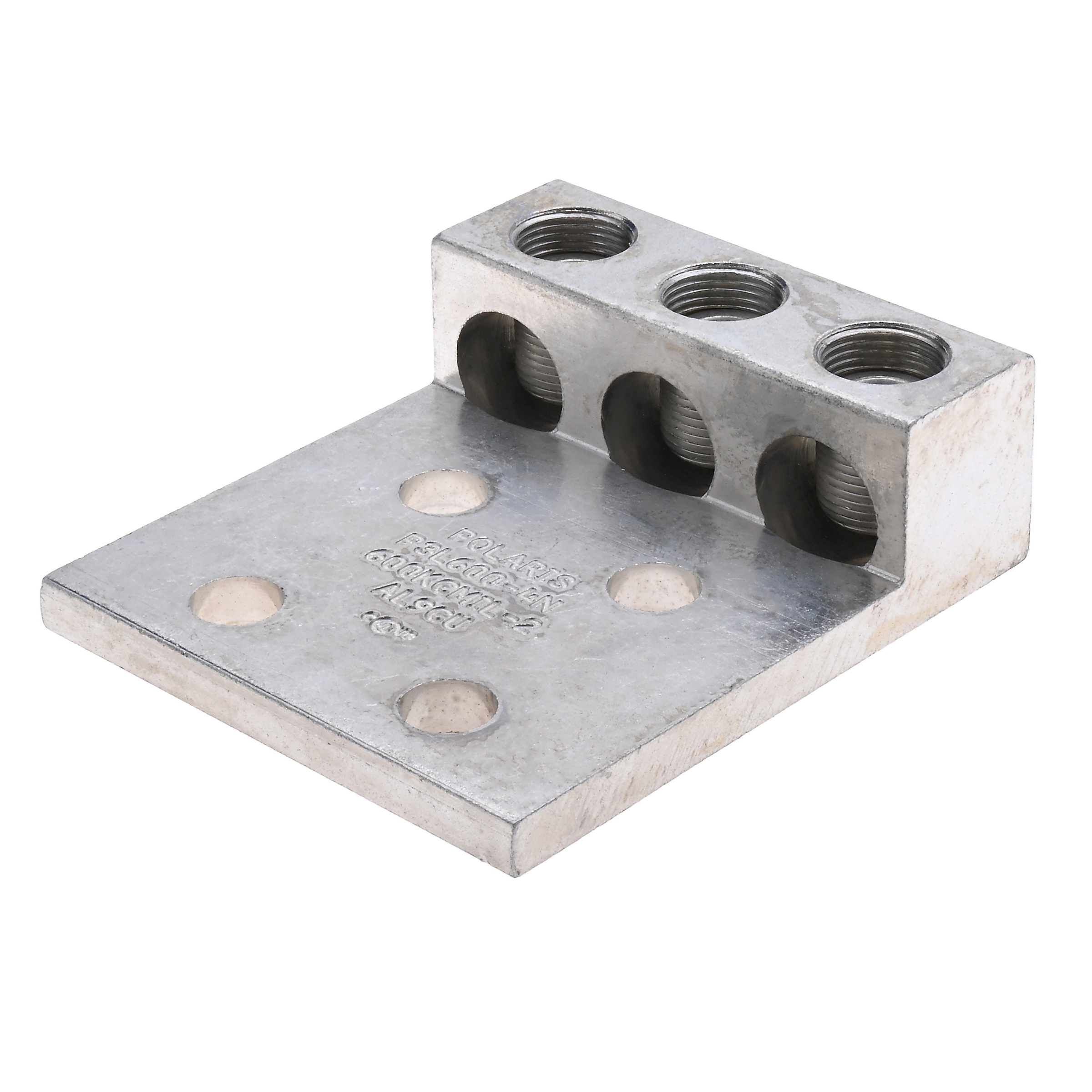 NSI 3-600L4 Connector Terminal Lug, 2 AWG Conductor, Aluminum