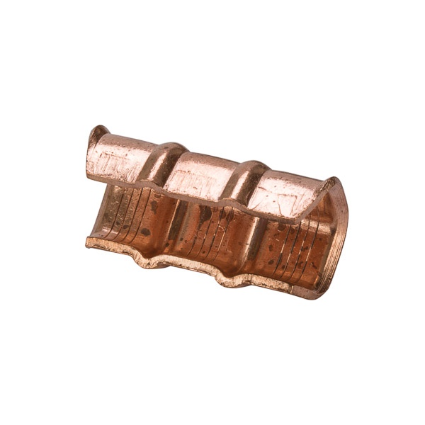 Polaris® CT-108 CT Series Compress Fixing Single Use Compression C-Tap Connector, 2 to 1/0 AWG Main/Run, 2 AWG Tap, Copper