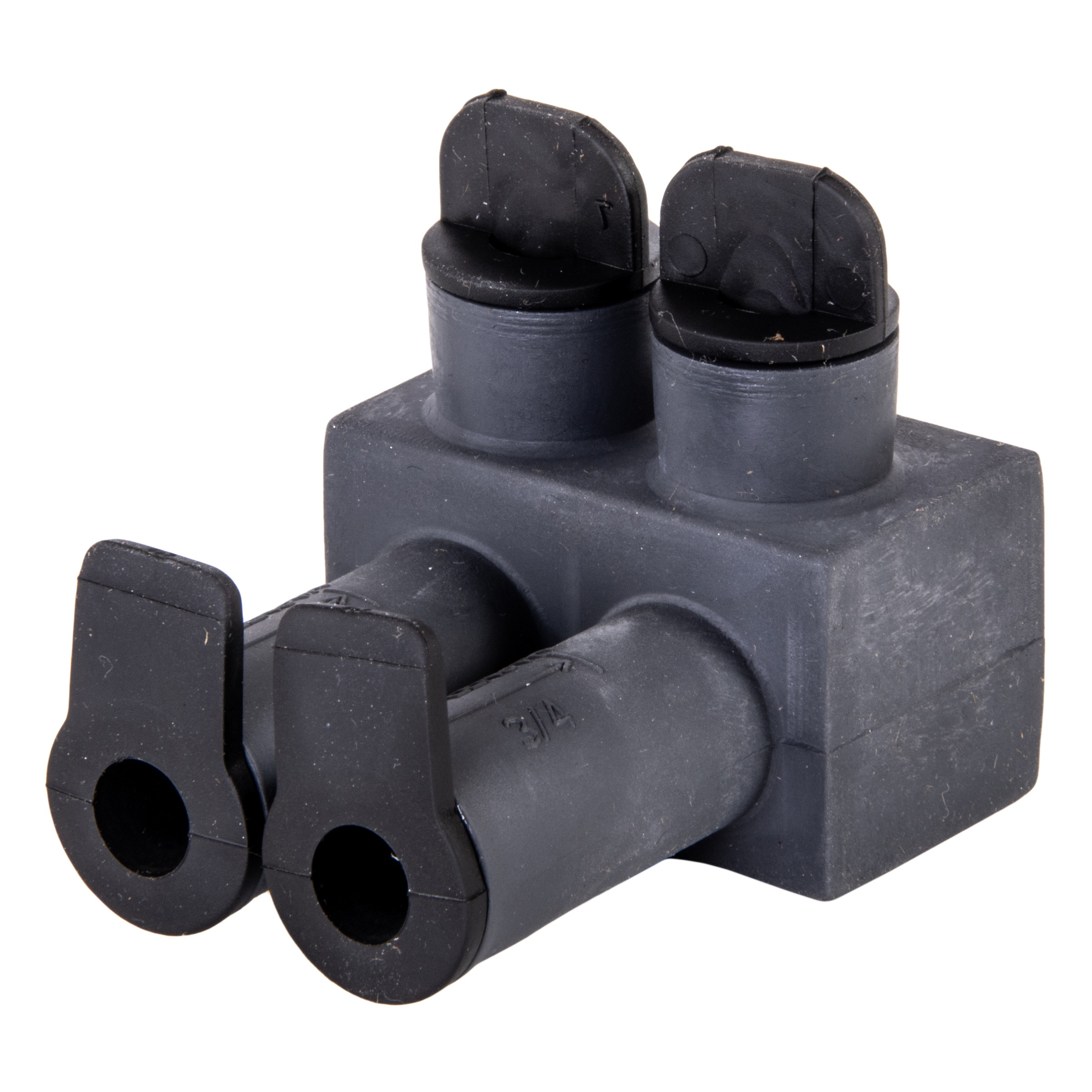 Polaris® ISPB2/0-2B ISPB Pedestal Submersible Pre-Insulated Connector, 14 to 2/0 AWG Copper/Aluminum Conductor, EPDM Rubber