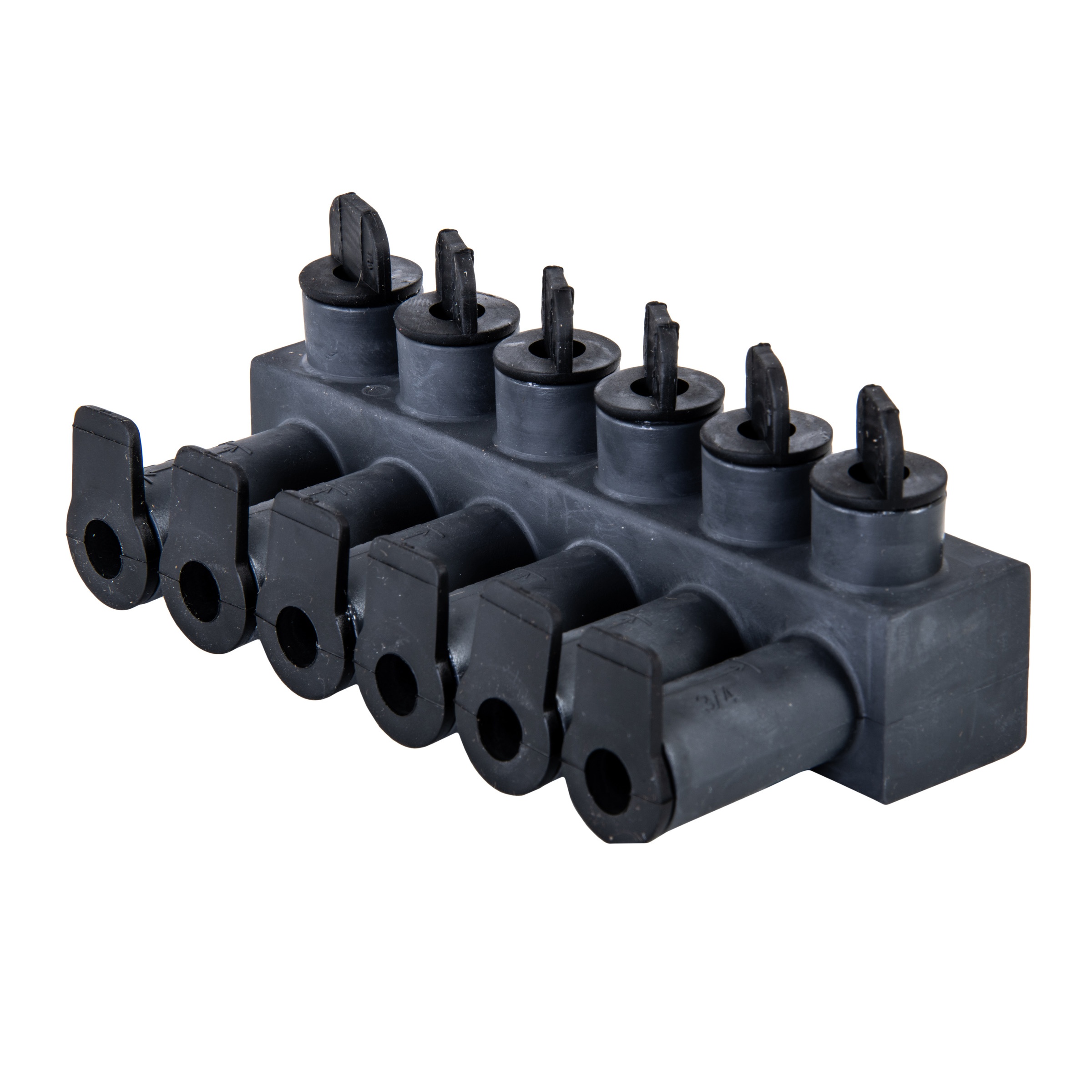 Polaris® ISPB2/0-6B ISPB Pedestal Submersible Pre-Insulated Connector, 14 to 2/0 AWG Copper/Aluminum Conductor, EPDM Rubber