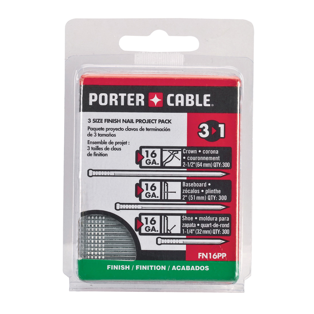 Porter-Cable® FN16PP Collated Nails