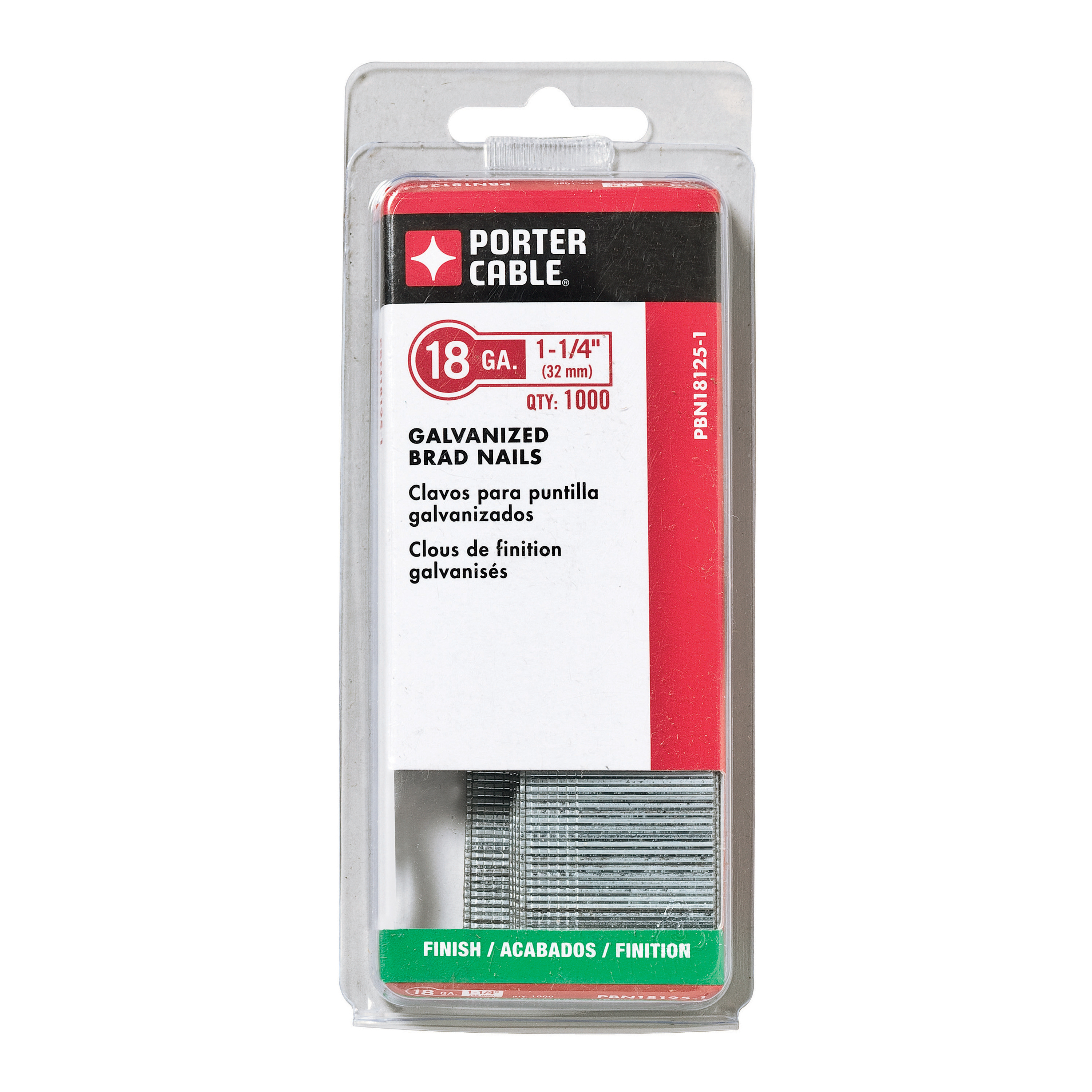 Porter-Cable® PBN18125-1 Collated Nails