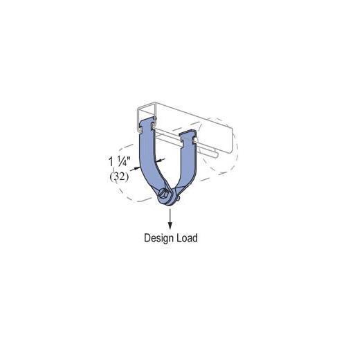 Power-Strut® PS-1100-4-EG P1100 2-Piece Standard Pipe Clamp, 4 in Conduit, 1000 lb Load, 4-1/2 in OD, Steel