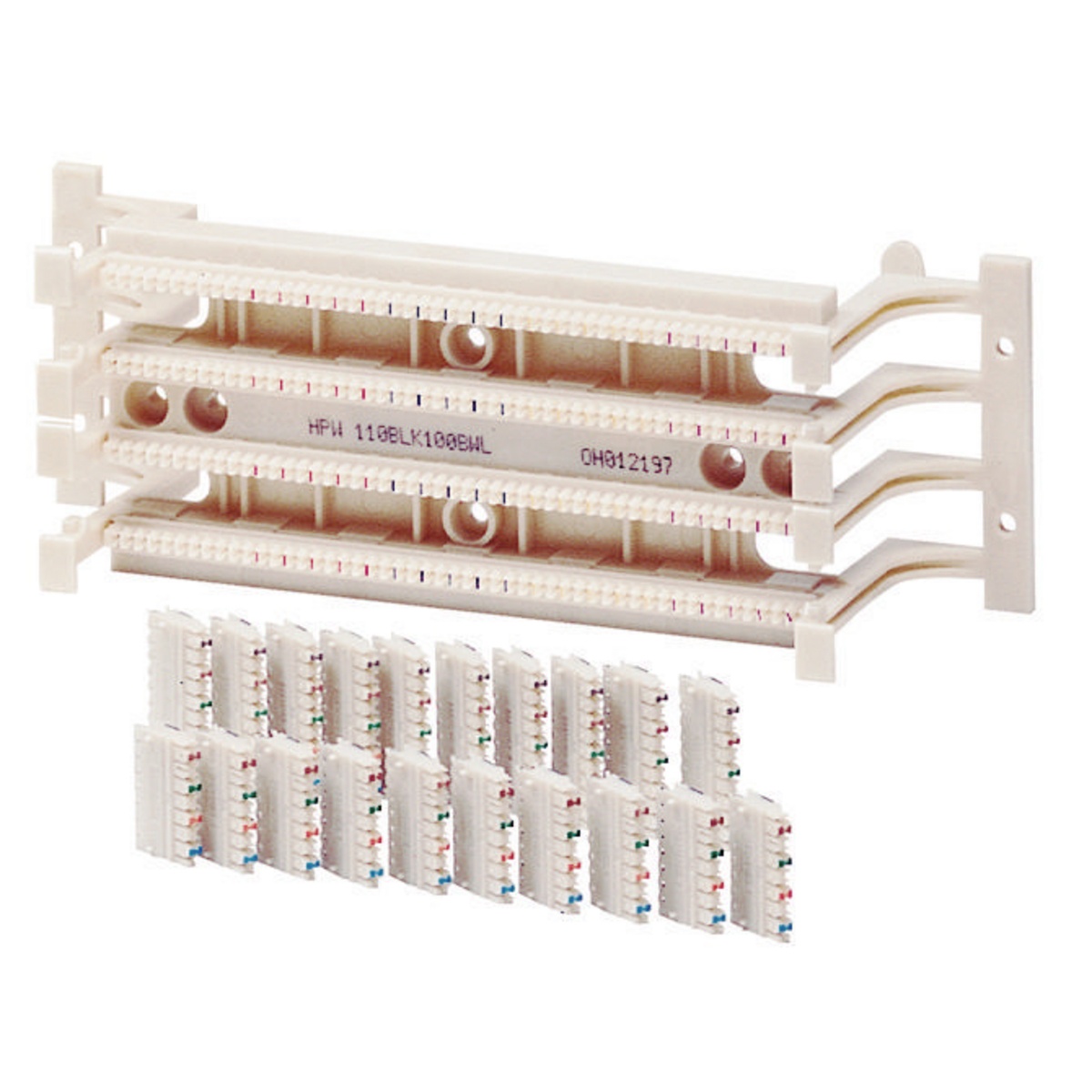 PREMISE WIRING 110BLK100BWL 110-Style Connecting Blocks