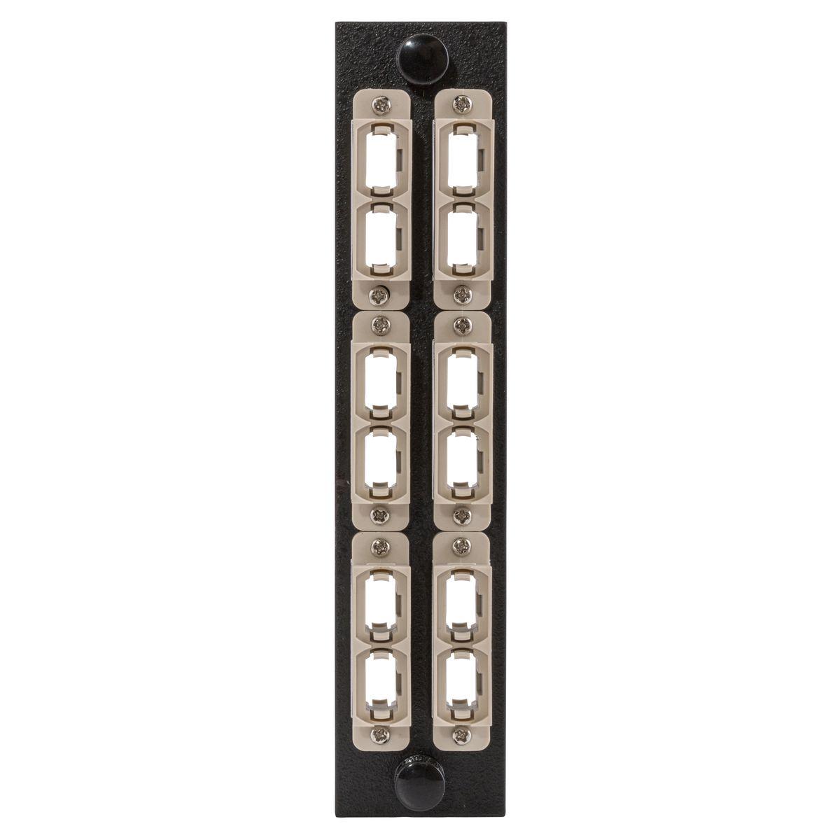 PREMISE WIRING FSPNMTPDBE6 FO Patch Panel Connector Adapter, Loaded