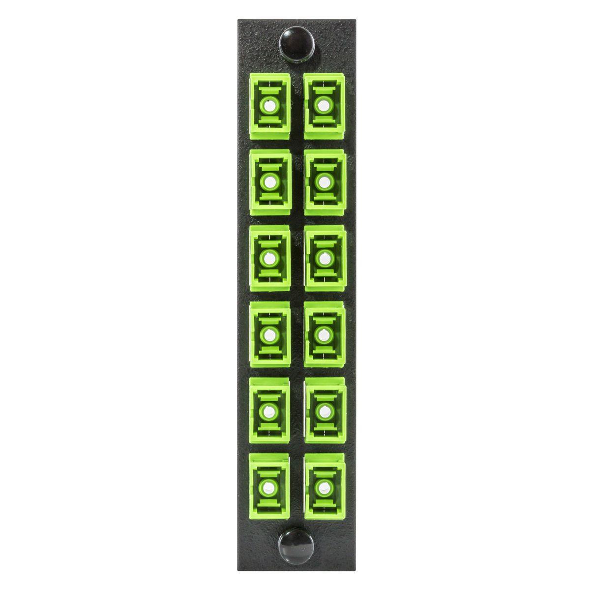 PREMISE WIRING FSPNSCA12 FO Patch Panel Connector Adapter, Loaded