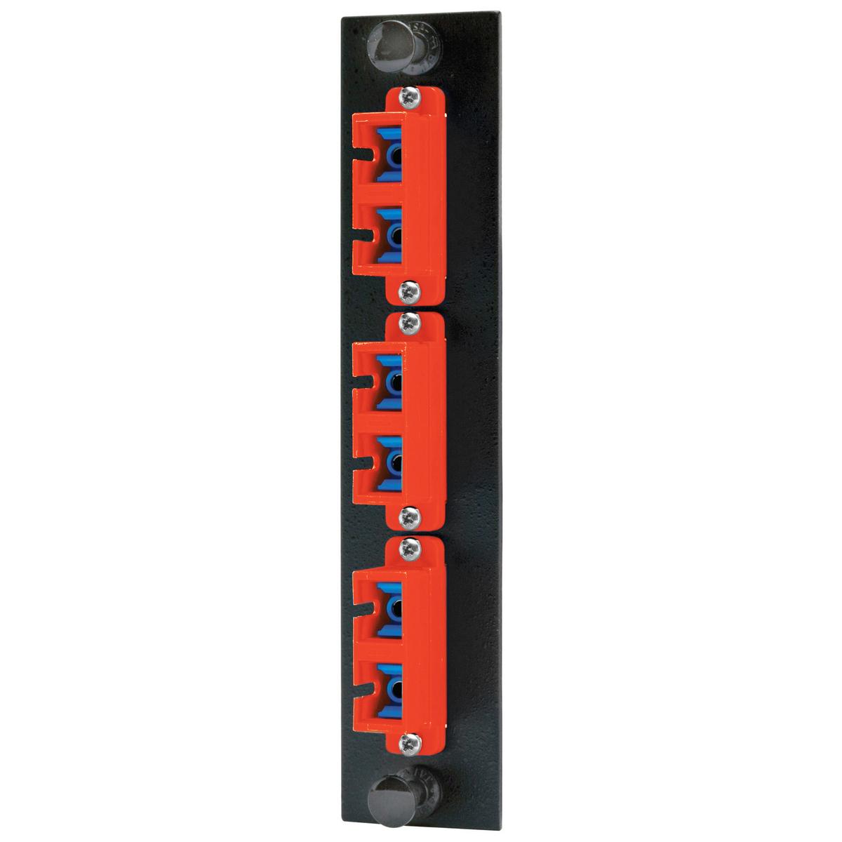 PREMISE WIRING FSPNSCDS3R FO Patch Panel Connector Adapter, Loaded
