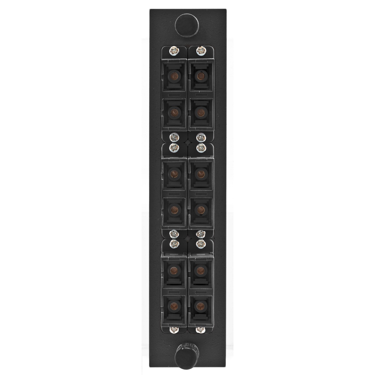 PREMISE WIRING FSPNSCDS6BK FO Patch Panel Connector Adapter, Loaded