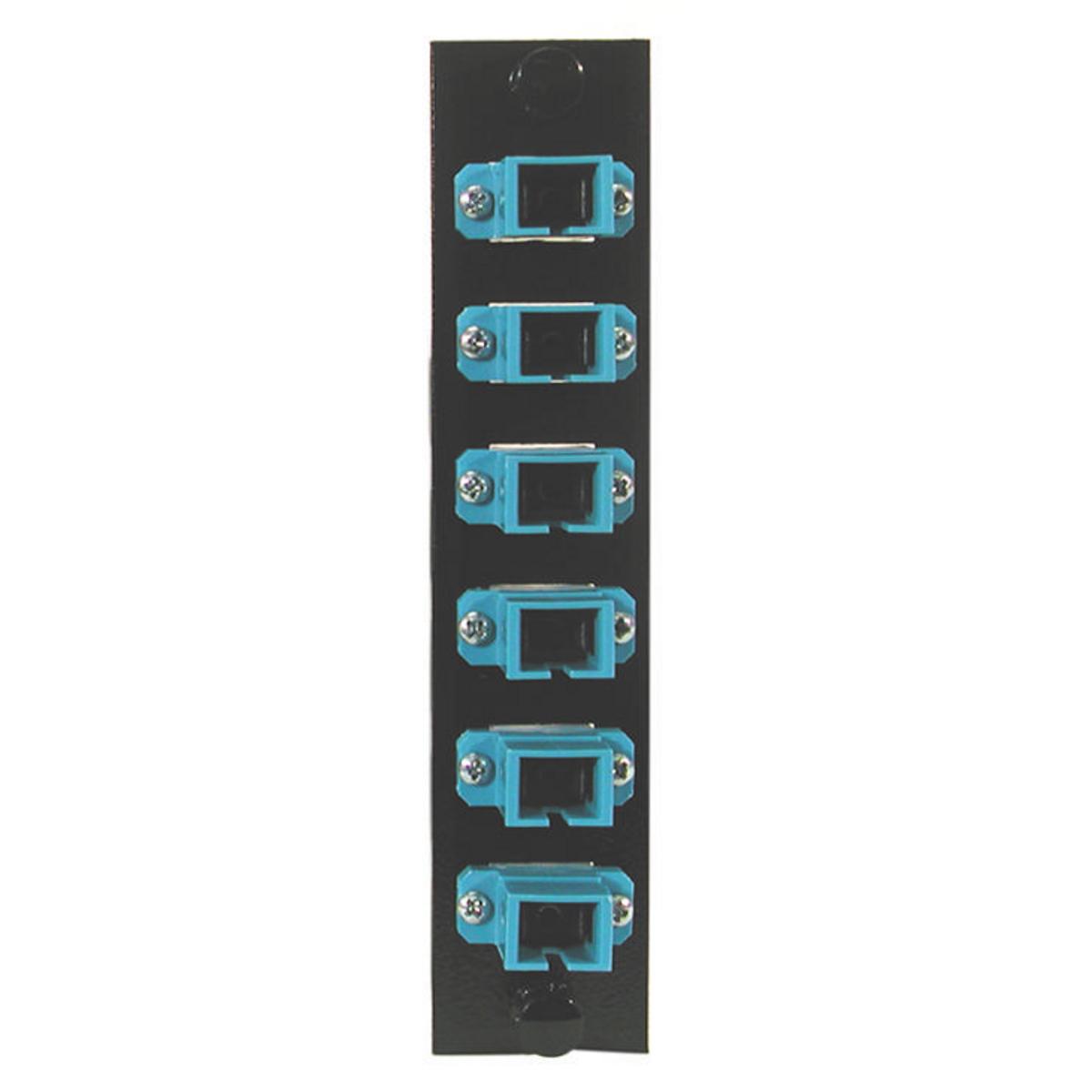 PREMISE WIRING FSPNSCSS6 FO Patch Panel Connector Adapter, Loaded