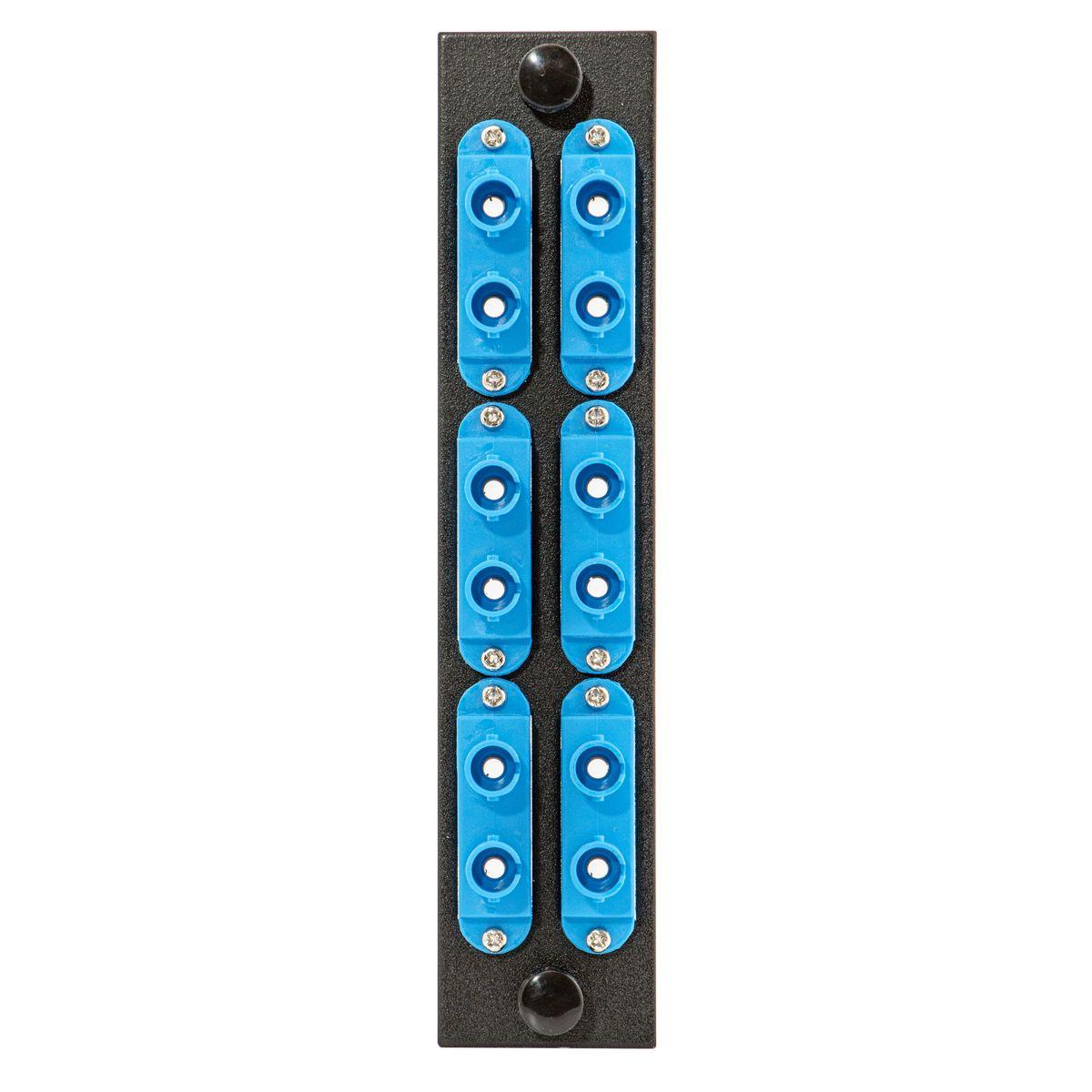 PREMISE WIRING FSPNSTDS6 FO Patch Panel Connector Adapter, Loaded
