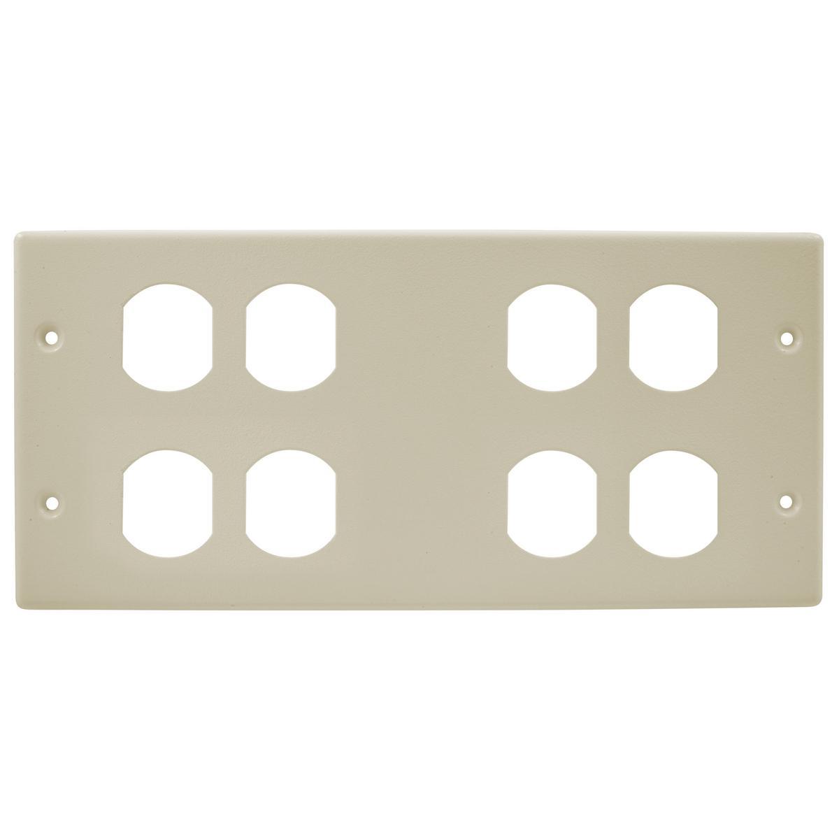 Hubbell Wiring Device-Kellems HBL47472BBBBIV Raceway Outlet Box Covers & Plates