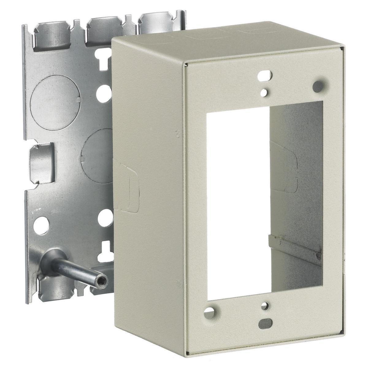 Hubbell Wiring Device-Kellems HBL5744SIVA Raceway Outlet Boxes