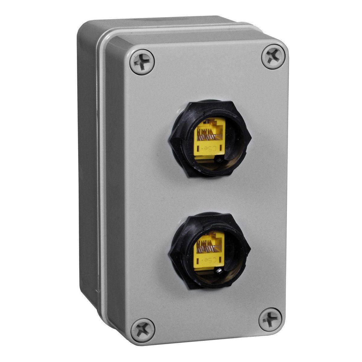 PREMISE WIRING HI24XGY Surface Outlet Box