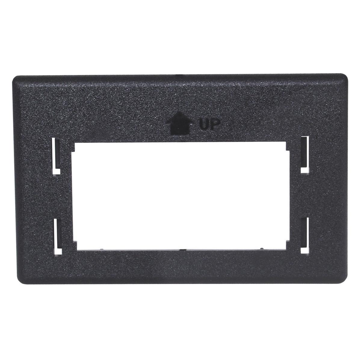 PREMISE WIRING HMRBBK Modular Adapter Insert Faceplates