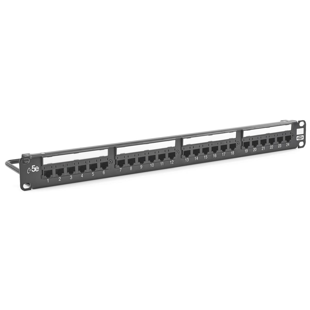 PREMISE WIRING HP5E24 CU Media Patch Panels - Loaded