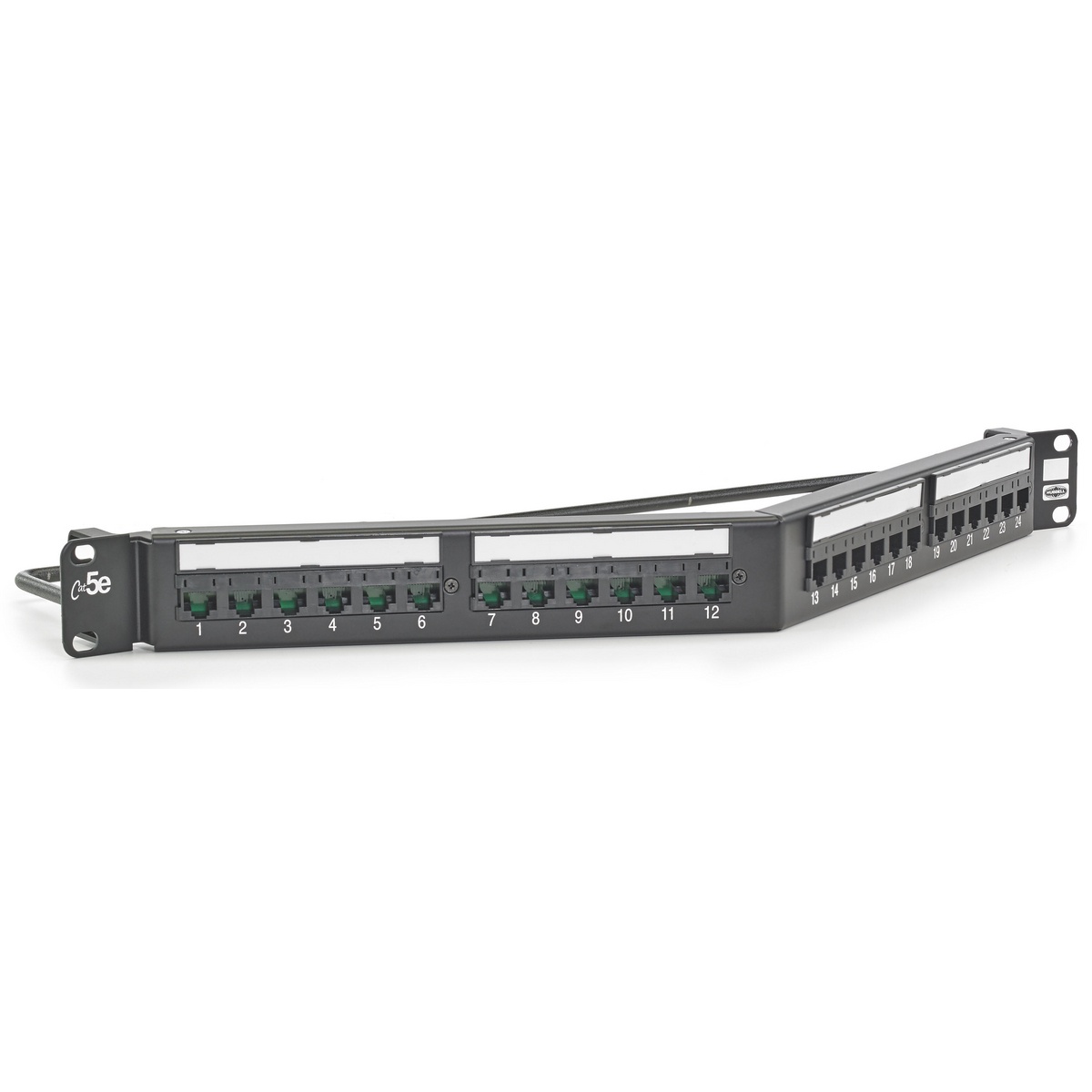 PREMISE WIRING HP5E24A CU Media Patch Panels - Loaded