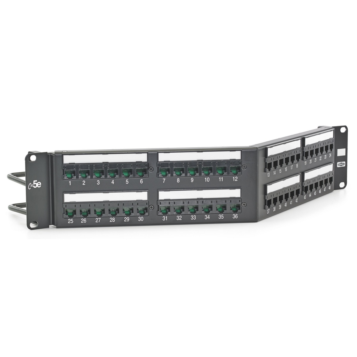 PREMISE WIRING HP5E48A CU Media Patch Panels - Loaded