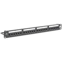 PREMISE WIRING HP624E CU Media Patch Panels - Loaded