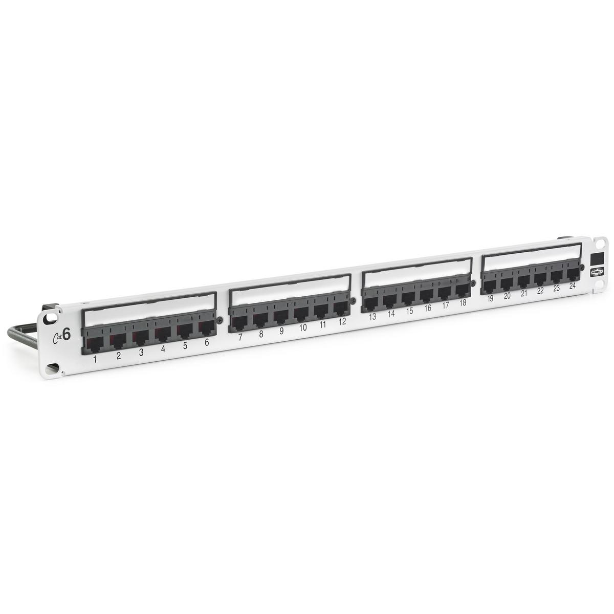 PREMISE WIRING HP624W CU Media Patch Panels - Loaded