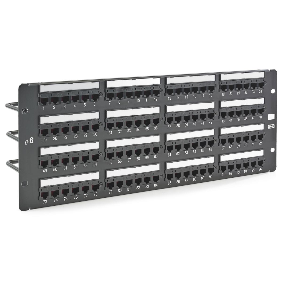PREMISE WIRING HP696 CU Media Patch Panels - Loaded