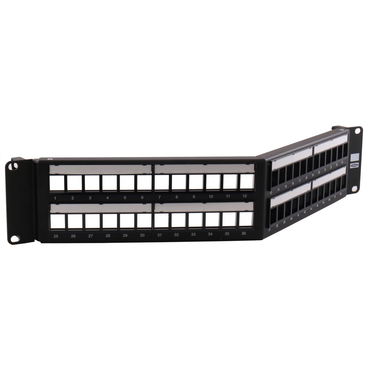PREMISE WIRING HPJ48A CU Media Patch Panels - Unloaded