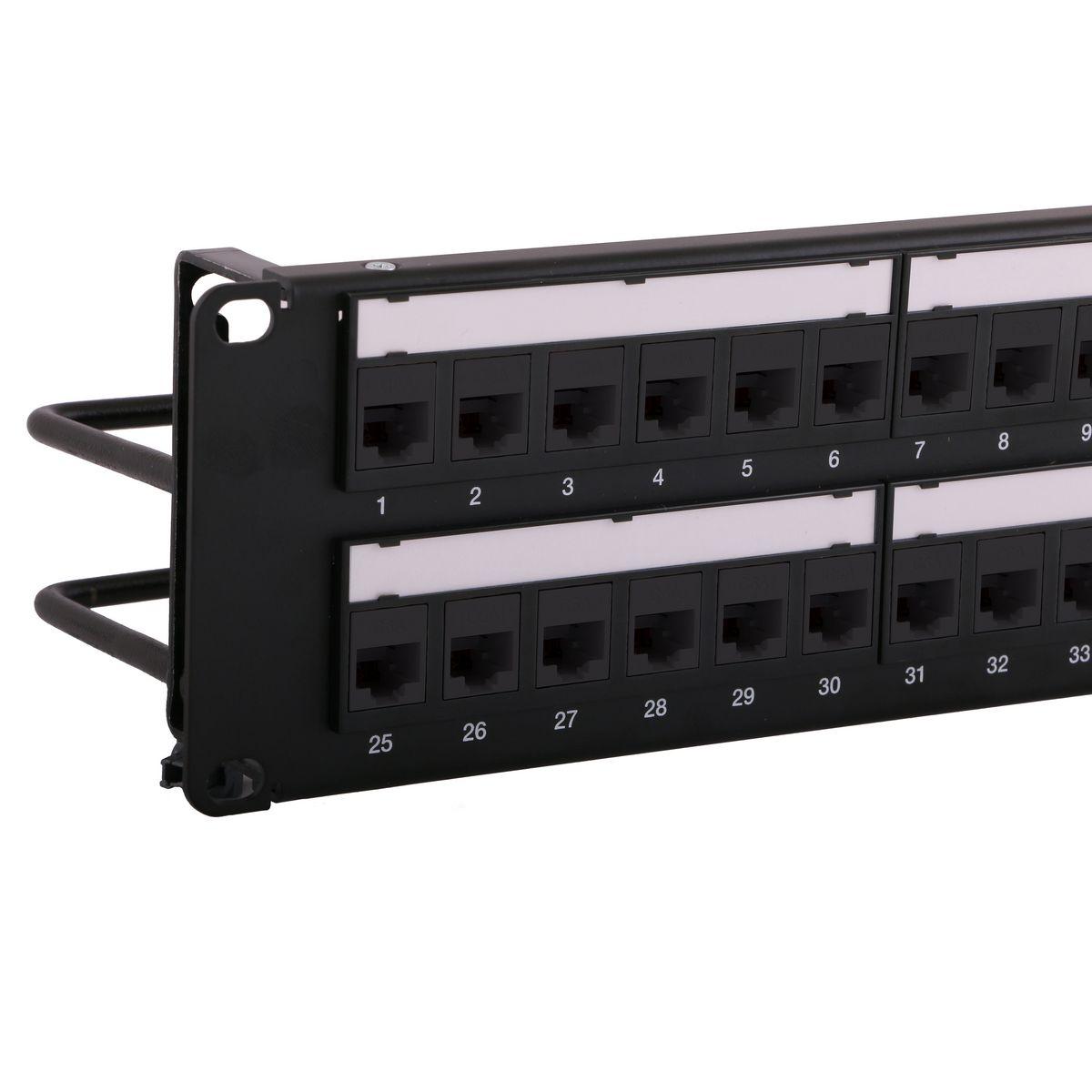 PREMISE WIRING HPJ6A48 CU Media Patch Panels - Unloaded