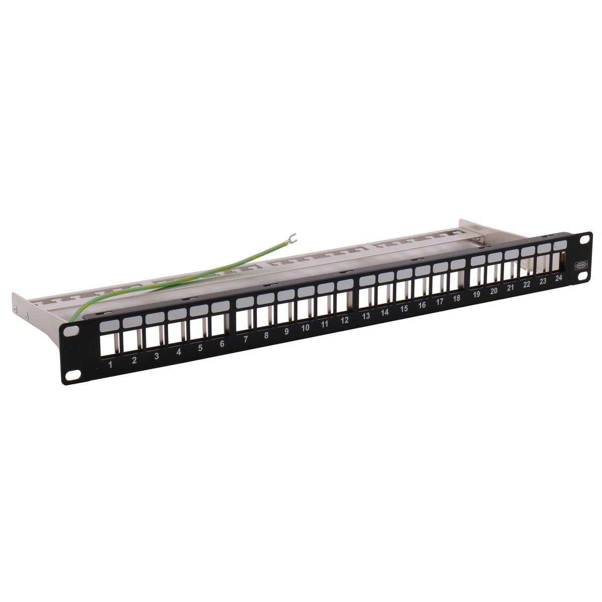 PREMISE WIRING HPJS24 CU Media Patch Panels - Unloaded