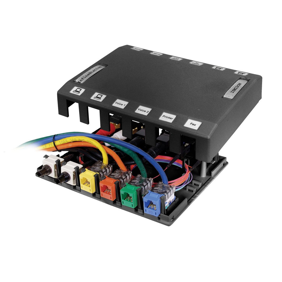 PREMISE WIRING HSB12BK Surface Outlet Box